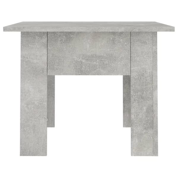 vidaXL sofabord 55x55x42 cm spånplade betongrå