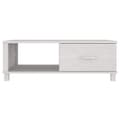 Miniatyrbild 4 av 9: vidaXL Soffbord HAMAR vit 100x55x35 cm massiv furu