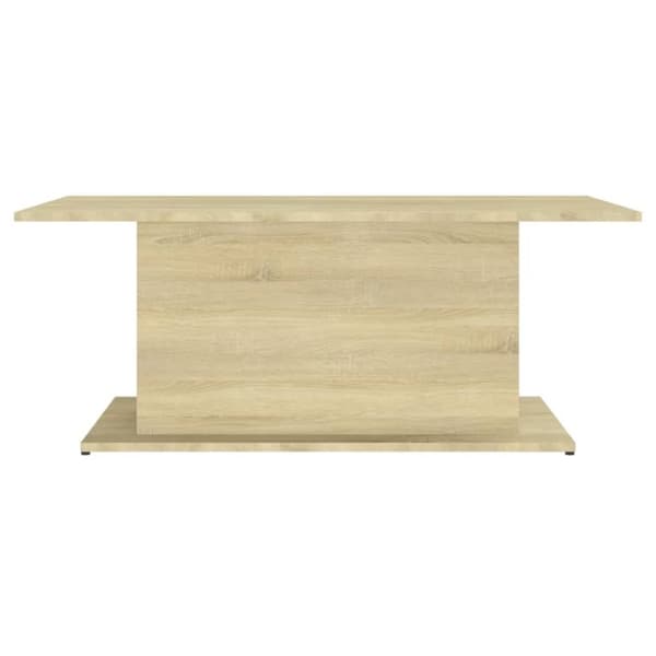 vidaXL Salongbord sonoma eik 102x55,5x40 cm sponplate