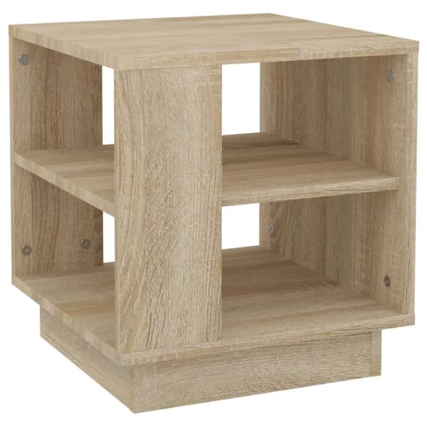 vidaXL Salongbord sonoma eik 40x40x43 cm konstruert tre