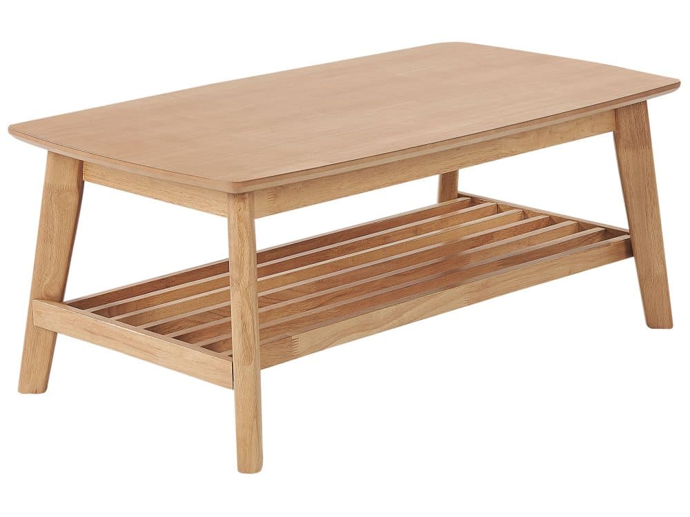 Soffbord ljust trä TULARE