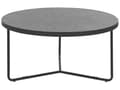 Miniatyrbillede 5 af 8: Sofaborde Beton Grå Sort Metal Stel Sæt 80 / 50 cm Dekorative Runde Indskudsborde Industrielt Design Sideborde Stue Tilbehør Inspiration