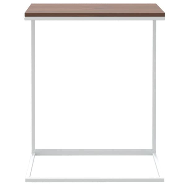 vidaXL Sidebord hvit 55x35x66 cm konstruert tre