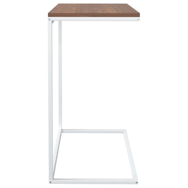 vidaXL Sidebord hvit 55x35x66 cm konstruert tre
