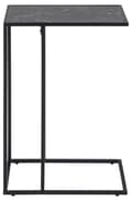 Miniatyrbild 3 av 9: Infinity sidobord marmor look svart.