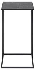 Miniatyrbild 2 av 9: Infinity sidobord marmor look svart.