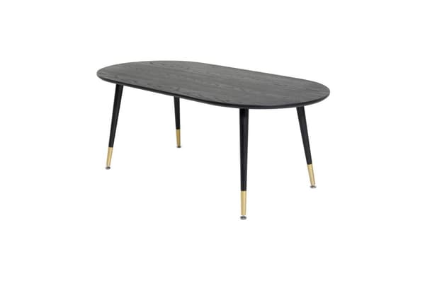 Dipp soffbord 60x120 cm svart.