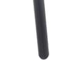 Miniatyrbillede 6 af 7: Sofabord Hvid med Sort MDF Jern 110 x 60 cm Metalben Moderne Stue
