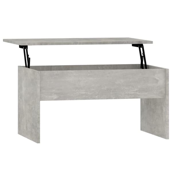 vidaXL Salongbord betonggrå 80x50,5x41,5 cm konstruert tre