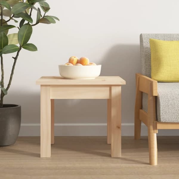 vidaXL Soffbord 35x35x30 cm massiv furu
