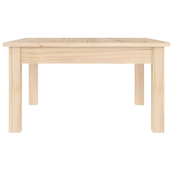 vidaXL Soffbord 55x55x30 cm massiv furu