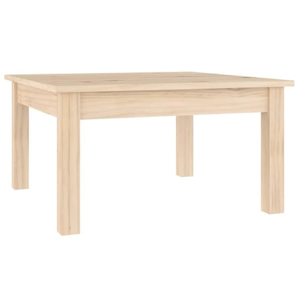 vidaXL Soffbord 55x55x30 cm massiv furu