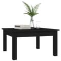 Miniatyrbilde 4 av 8: vidaXL Salongbord svart 55x55x30 cm heltre furu