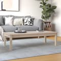 Miniatyrbild 9 av 9: vidaXL Soffbord 110x50x30 cm massiv furu