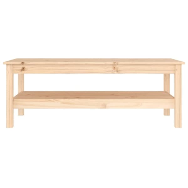 vidaXL Salongbord 110x50x40 cm heltre furu