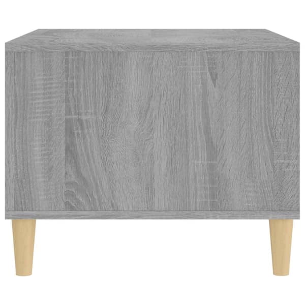 vidaXL Salongbord grå sonoma 60x50x40 cm konstruert tre