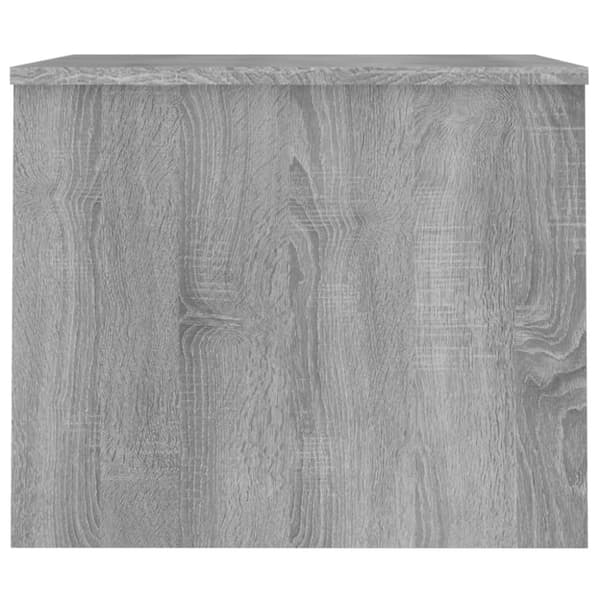 vidaXL Soffbord grå sonoma 80x50,5x41,5 cm konstruerat trä