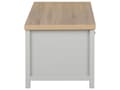 Miniatyrbilde 4 av 10: Sofabord Grå Lyst Tre 110 x 55 cm Skuff Rektangulær Moderne Design