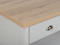 Miniatyrbilde 7 av 10: Sofabord Grå Lyst Tre 110 x 55 cm Skuff Rektangulær Moderne Design