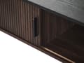 Miniatyrbilde 7 av 9: Kaffebord Mørkt Tre Finish 41 x 60 x 120 cm Rustikk Skyvedører Skap