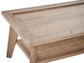 Miniatyrbilde 6 av 8: Sofabord Lyst Tre Konstruert Trerotting 40 x 50 x 100 cm Rustikk med Hylle