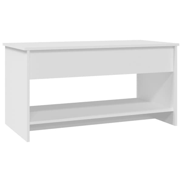 vidaXL sofabord 102x50x52,5 cm konstrueret træ hvid