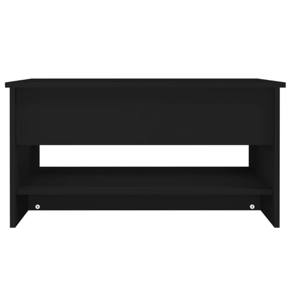vidaXL sofabord 80x50x40 cm konstrueret træ sort
