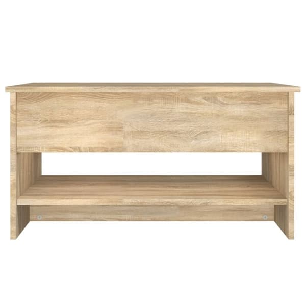 vidaXL sofabord 80x50x40 cm konstrueret træ sonoma-eg