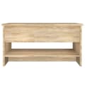 Miniatyrbillede 10 af 10: vidaXL sofabord 80x50x40 cm konstrueret træ sonoma-eg