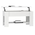 Miniatyrbillede 8 af 10: vidaXL sofabord 101x49x52 cm konstrueret træ hvid