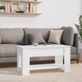 Miniatyrbillede 9 af 10: vidaXL sofabord 101x49x52 cm konstrueret træ hvid