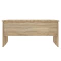 Miniatyrbillede 10 af 10: vidaXL sofabord 102x50,5x46,5 cm konstrueret træ sonoma-eg