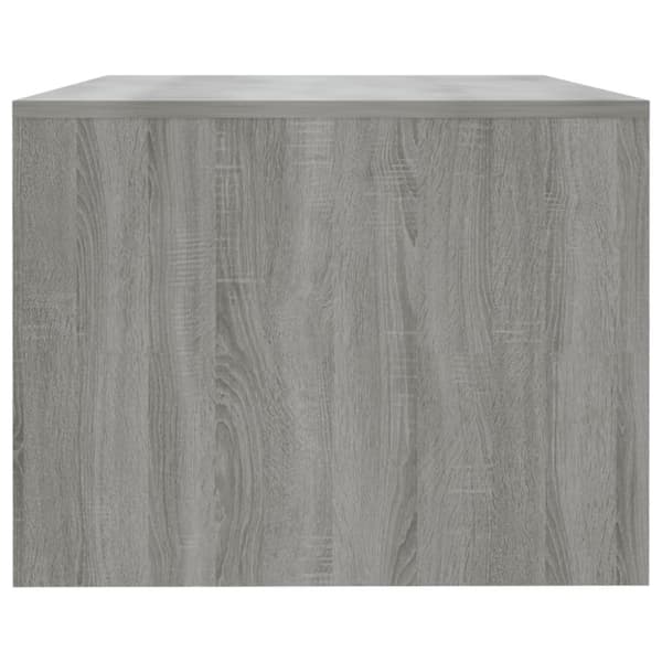 vidaXL sofabord 102x55x42 cm konstrueret træ grå sonoma-eg