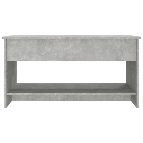 vidaXL Salongbord betonggrå 102x50x52,5 cm konstruert tre