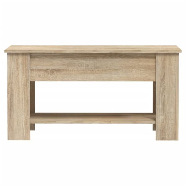 vidaXL Salongbord sonoma eik 101x49x52 cm konstruert tre
