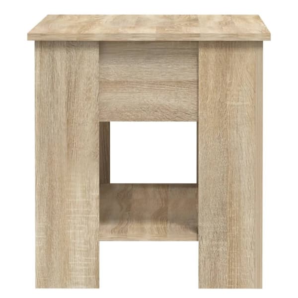 vidaXL Salongbord sonoma eik 101x49x52 cm konstruert tre