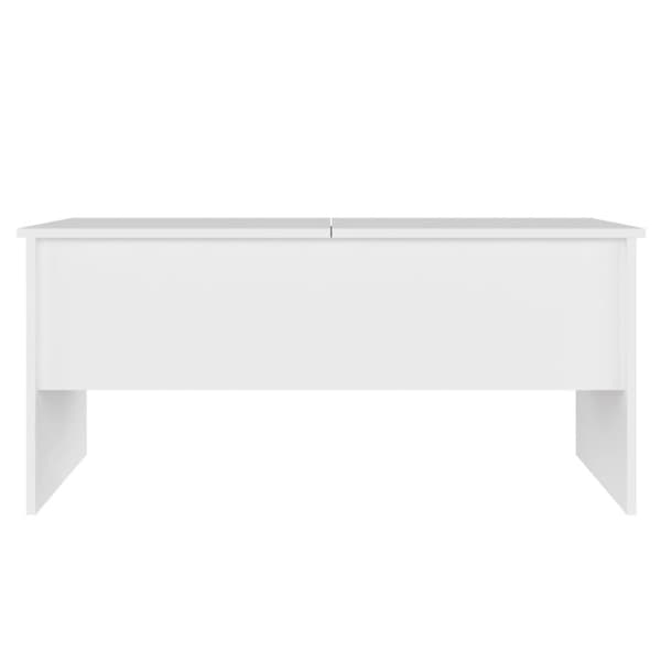 vidaXL Salongbord hvit 102x50,5x46,5 cm konstruert tre