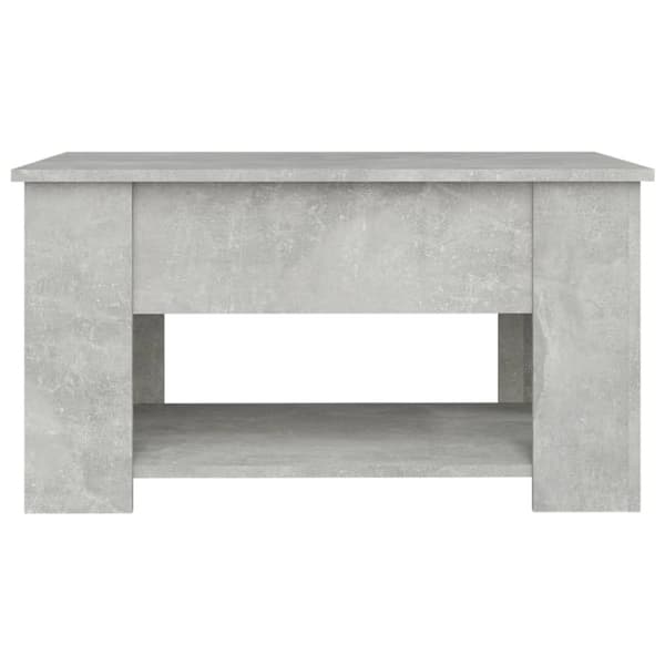 vidaXL Soffbord betonggrå 79x49x41 cm konstruerat trä