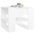 Miniatyrbild 8 av 8: vidaXL Soffbord vit 55,5x55x45 cm konstruerat trä