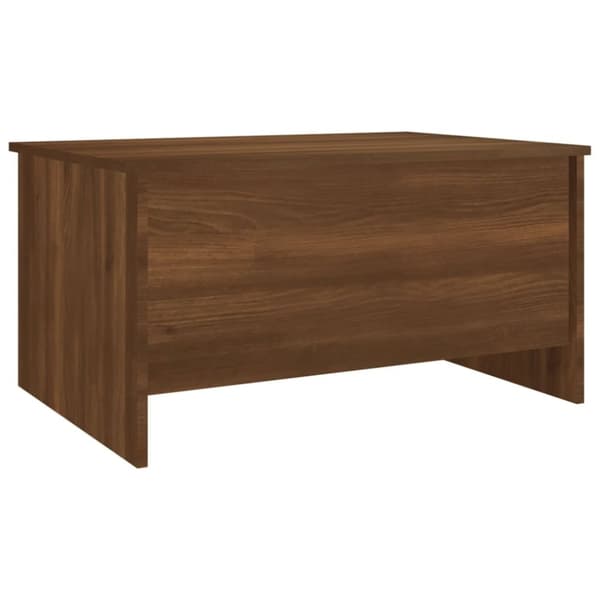 vidaXL Salongbord brun eik 80x55,5x41,5 cm konstruert tre