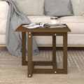 Miniatyrbilde 8 av 8: vidaXL Salongbord honningbrun 50x50x45 cm heltre furu