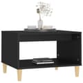 Miniatyrbillede 5 af 8: vidaXL sofabord 60x50x40 cm konstrueret træ sort