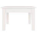 Miniatyrbillede 5 af 8: vidaXL sofabord 45x45x30 cm massivt fyrretræ hvid