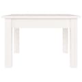 Miniatyrbillede 6 af 8: vidaXL sofabord 45x45x30 cm massivt fyrretræ hvid