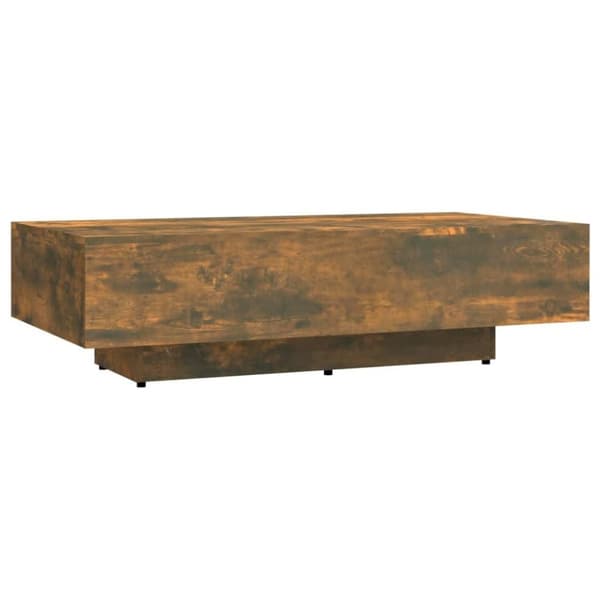 vidaXL sofabord 100x49,5x31 cm konstrueret træ røget egetræsfarve