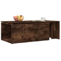 Miniatyrbillede 5 af 11: vidaXL sofabord 150x50x35 cm konstrueret træ røget egetræsfarve