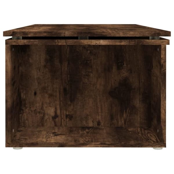 vidaXL sofabord 150x50x35 cm konstrueret træ røget egetræsfarve