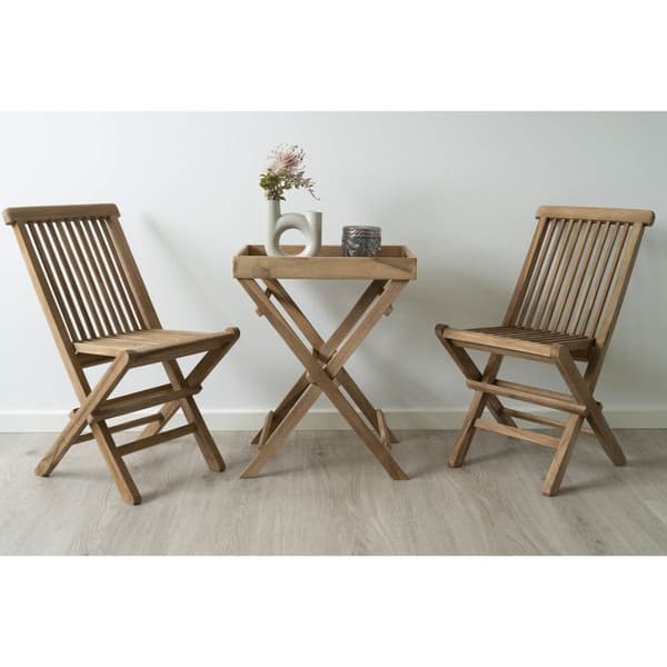 Ronda sofabord brettbord teak.