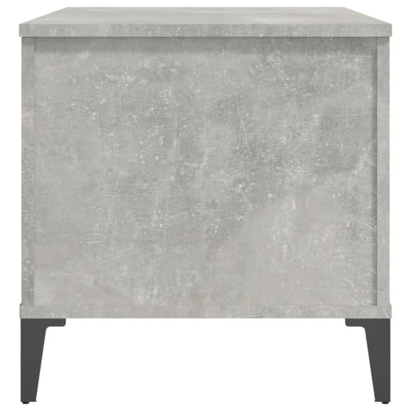 vidaXL Soffbord betonggrå 90x44,5x45 cm konstruerat trä