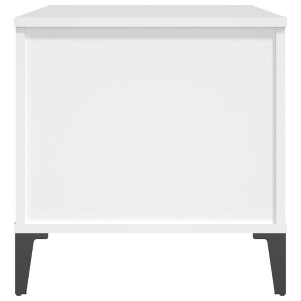 vidaXL sofabord 90x44,5x45 cm konstrueret træ hvid